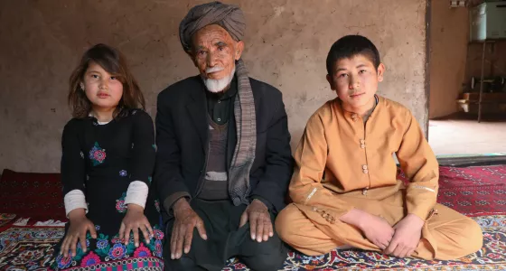 Afghanistan family