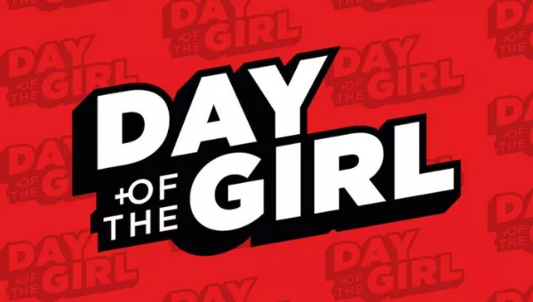 Artwork for War Child's Day of the Girl campaign.