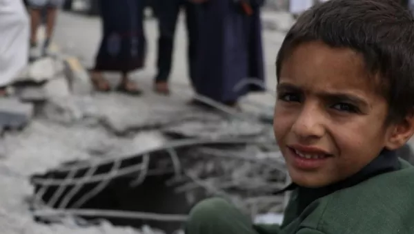A boy in Yemen. 