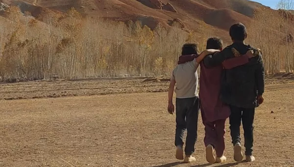 Children in Afghanistan.