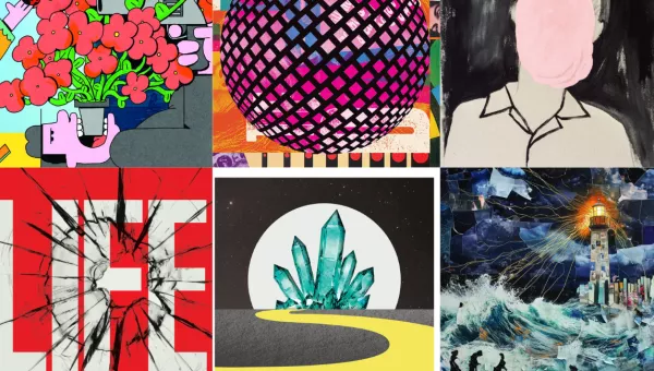 Some of the confirmed artwork for Secret 7" for 2025. 