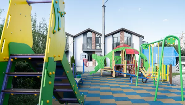 A playground in Ukraine.