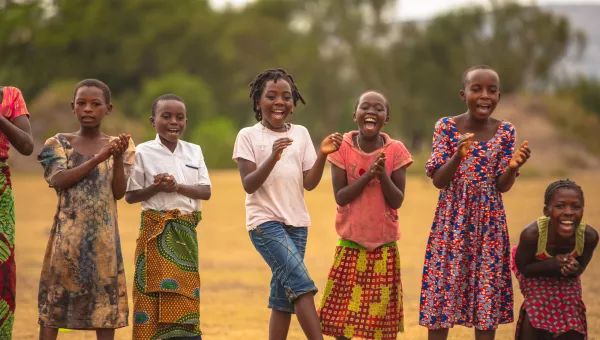 Children part of TeamUp programme