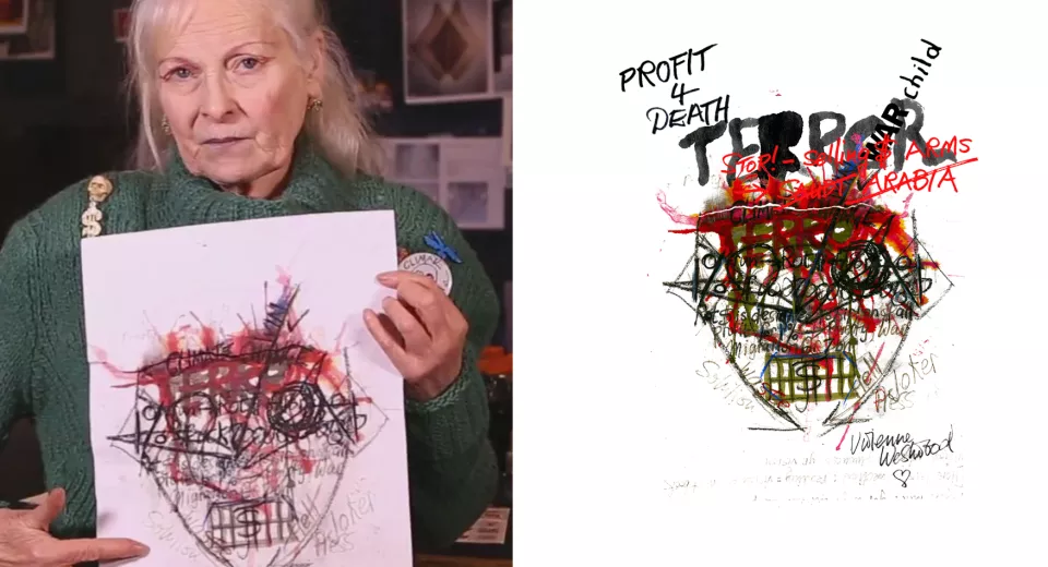 Vivienne Westwood and her artwork