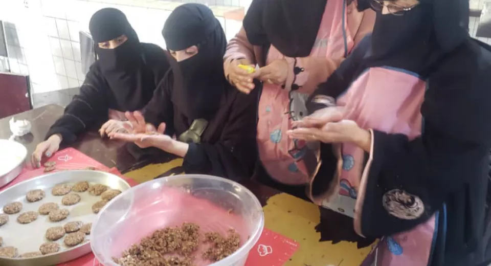 Layla’s passion for cooking has been nurtured through her training and she has now started selling her sweets in local shops and even catered a school event! 