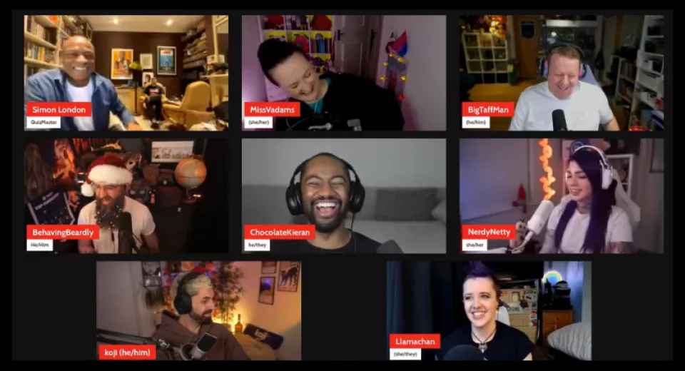 The Quiz of the Year stream. 