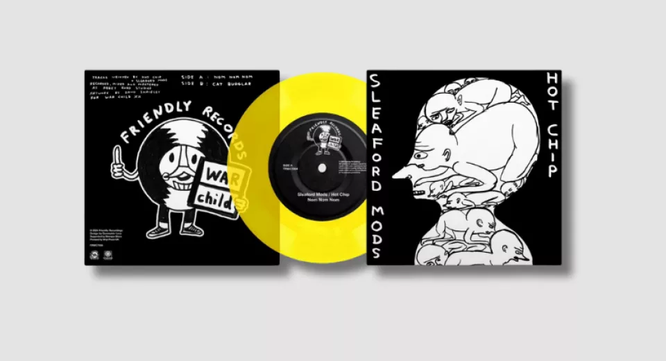 The Sleaford Mods and Hot Chip Friendly Records x War Child release