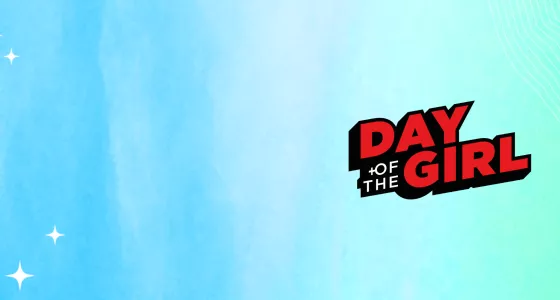 Day Of The Girl Logo Banner