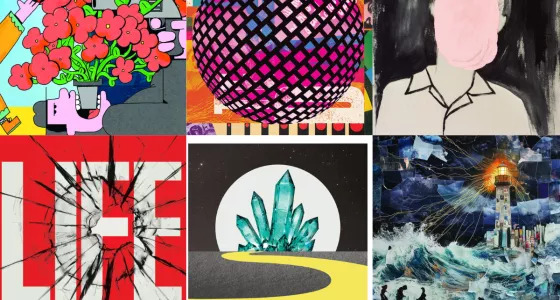 Some of the confirmed artwork for Secret 7" for 2025. 