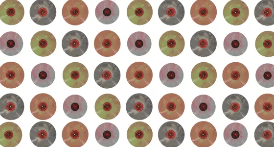 The records on a white background.