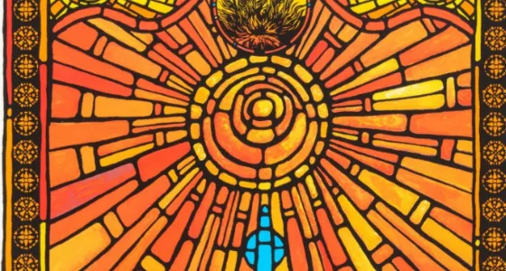 The Stanley Donwood poster artwork