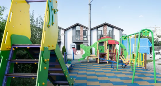 A playground in Ukraine.