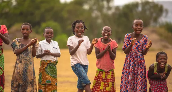 Children part of TeamUp programme