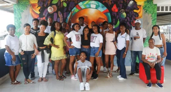 Group picture of VoiceMore Participants 