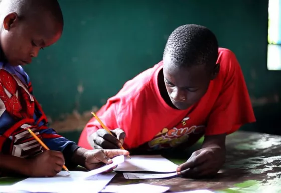 With proper mental health and psychosocial support, children affected by war can thrive at school. Credit: David Bebber 