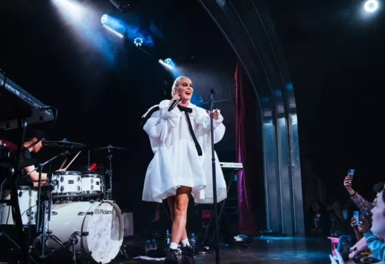 Anne-Marie performs for War Child at Lafayette.