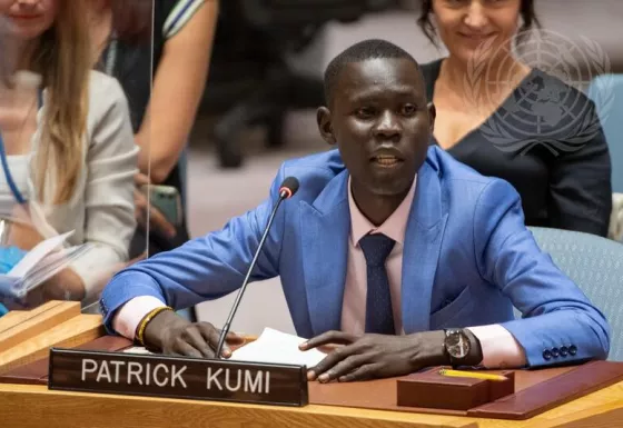 Patrick at the UN Security Council Open Debate on Children in Armed Conflict