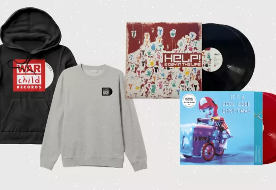 War Child Records - Help Vinyl, Its a cool cool Christmas Vinyl and Merch