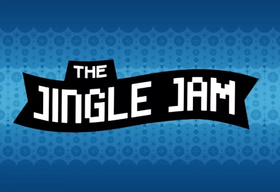 JingleJam 2023 branding. 