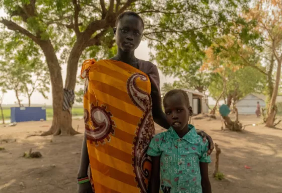 Nyamach and Deng Ruot Phar in South Sudan.
