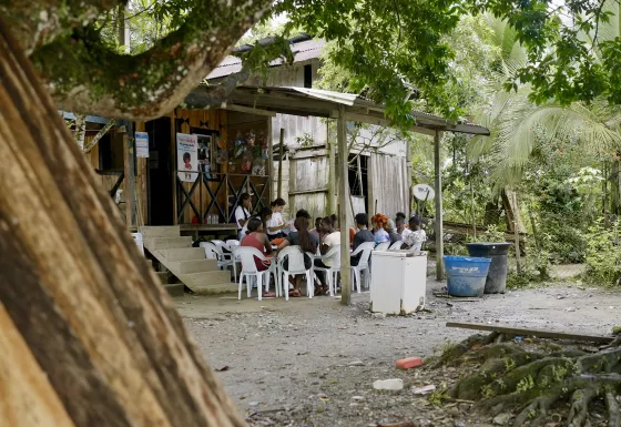 Mae Kiwe Project as part of Youth Empowerment taking place in Choco, Colombia. 