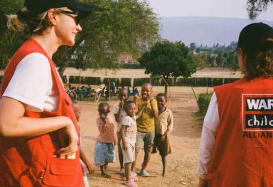 Carey Mulligan in Uganda.