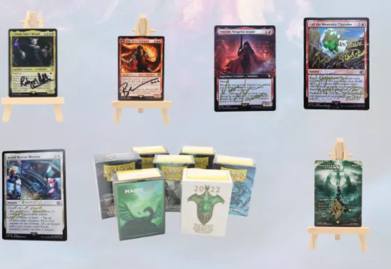 The items that were included in the prize draw