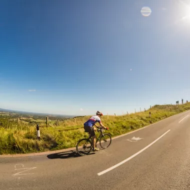 London to Brighton cyclist